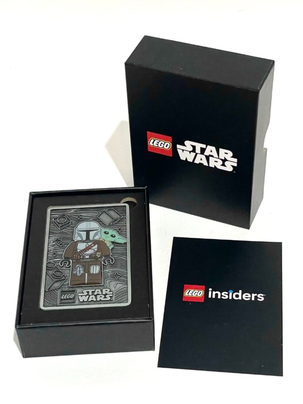 LEGO 5010325 Star Wars THE MANDALORIAN GROGU METAL CARD NEW In Hand